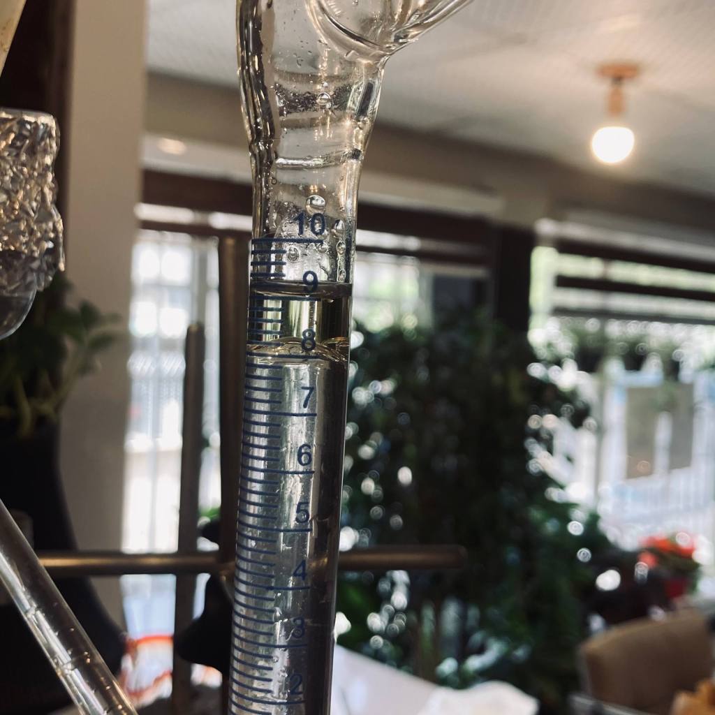 Our first PALOSANTO hydrodistillation